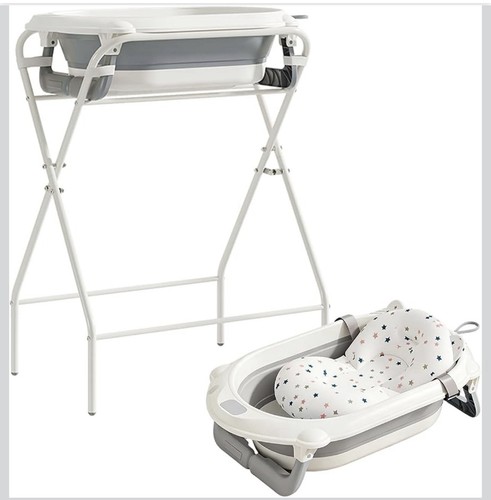 Faltbare babywanne mit gestell - faltbare,
