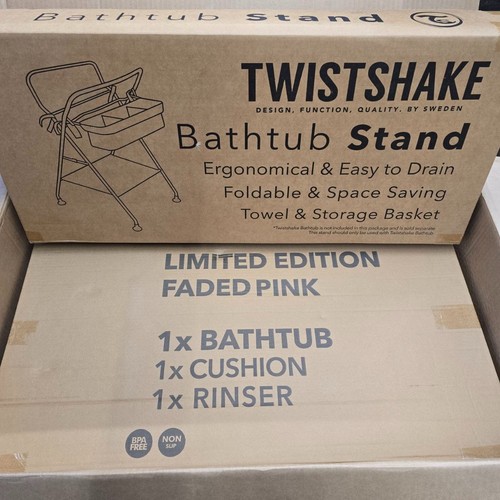 Twistshake babywanne set pink - babywanne,