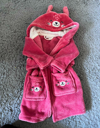 Baby bademantel mit - baby-bademantel, kapuze