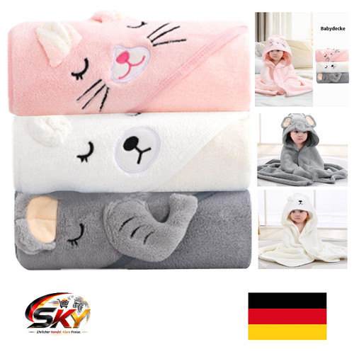 Baby kapuzenhandtuch 3er - baby,