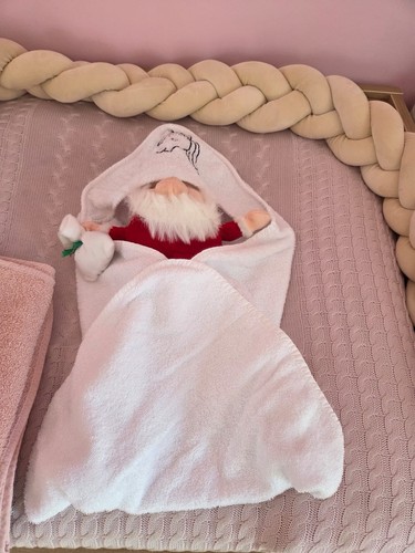 Baby kapuzenhandtuch weiß mit - baby,